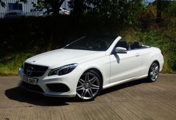 Mercedes-Benz E Class 2.1 E220d AMG Line Edition Cabriolet G-Tronic+ Euro 6 (s/s) 2dr