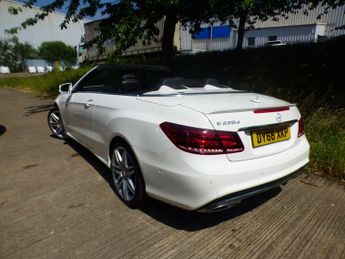 Mercedes-Benz E Class 2.1 E220d AMG Line Edition Cabriolet G-Tronic+ Euro 6 (s/s) 2dr
