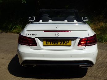 Mercedes-Benz E Class 2.1 E220d AMG Line Edition Cabriolet G-Tronic+ Euro 6 (s/s) 2dr