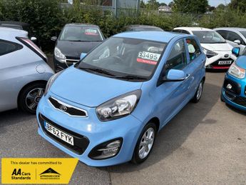 Kia Picanto 1.25 EcoDynamics 2 Hatchback 5dr Petrol Manual Euro 5 (s/s) (84 