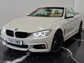 BMW 4 Series 2.0 420d M Sport Convertible 2dr Diesel Auto Euro 6 (s/s) (184 p