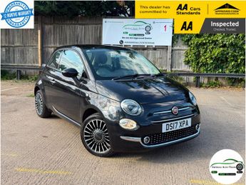 Fiat 500 1.2 Lounge Hatchback 3dr Petrol Manual Euro 6 (s/s) (69 bhp)