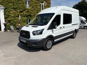 Ford Transit 2.0 350 EcoBlue 9 Seat crew Van 5dr Diesel Manual RWD L3 H3 Euro