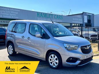 Vauxhall Combo Life 1.2 Turbo GPF Energy MPV 5dr Petrol Manual Euro 6 (s/s) (7 Seat)