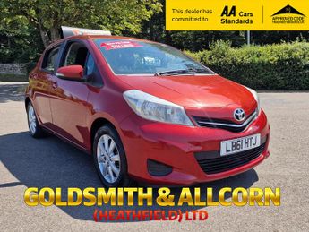 Toyota Yaris 1.33 Dual VVT-i TR Hatchback 5dr Petrol Manual Euro 5 (101 ps)+L