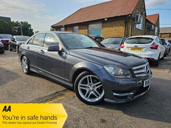 Mercedes C Class 2.1 C220 CDI AMG Sport Saloon 4dr Diesel G-Tronic+ Euro 5 (s/s) 