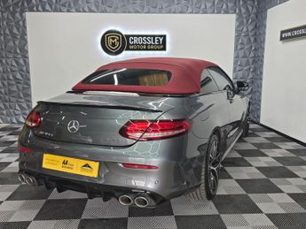 Mercedes-Benz C Class 3.0 C43 V6 AMG (Premium) Cabriolet G-Tronic+ 4MATIC Euro 6 (s/s)