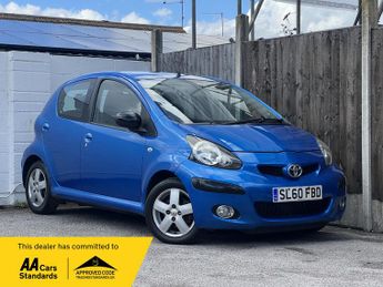 Toyota AYGO 1.0 VVT-i Blue Hatchback 5dr Petrol MultiMode Euro 4 (67 bhp)