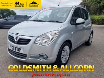 Vauxhall Agila 1.2 VVT ecoFLEX S MPV 5dr Petrol Manual Euro 5 (AC) (94 ps)+LOW 