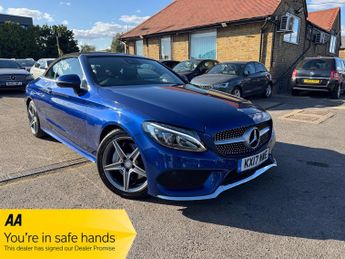 Mercedes C Class 2.1 C250d AMG Line Cabriolet 2dr Diesel G-Tronic+ Euro 6 (s/s) (