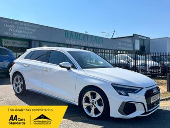 Audi A3 1.5 TFSI 35 S line Sportback 5dr Petrol S Tronic Euro 6 (s/s) (1