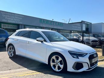 Audi A3 1.5 TFSI 35 S line Sportback 5dr Petrol S Tronic Euro 6 (s/s) (1