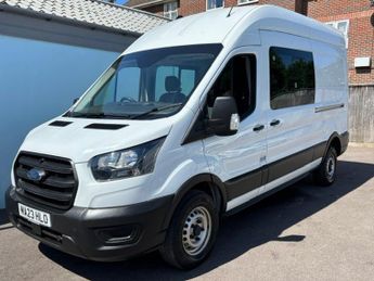 Ford Transit 2.0 350 EcoBlue Leader Crew Van Double Cab 6dr Diesel Manual AIR