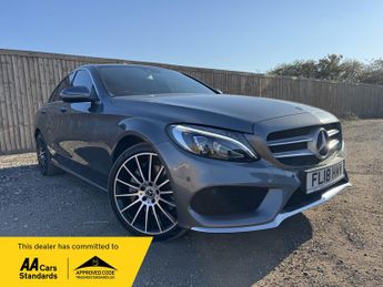 Mercedes C Class 2.1 C250d AMG Line (Premium Plus) Saloon 4dr Diesel G-Tronic+ 4M