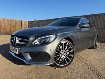 Mercedes-Benz C Class 2.1 C250d AMG Line (Premium Plus) Saloon 4dr Diesel G-Tronic+ 4M