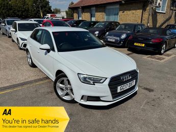 Audi A3 2.0 TFSI Sport Sportback 5dr Petrol S Tronic Euro 6 (s/s) (190 p