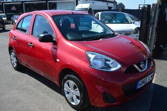 Nissan Micra 1.2 Visia Hatchback 5dr Petrol Manual Euro 5 (80 ps)