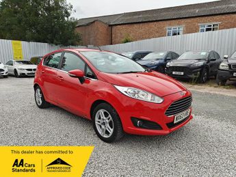 Ford Fiesta 1.25 Zetec Hatchback 5dr Petrol Manual Euro 5 (82 ps)
