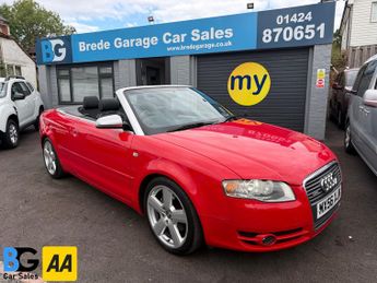 Audi A4 Cabriolet 1.8T S line Convertible 2dr Petrol Manual (206 g/km, 161 bhp)