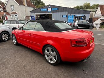 Audi A4 Cabriolet 1.8T S line Convertible 2dr Petrol Manual (206 g/km, 161 bhp)