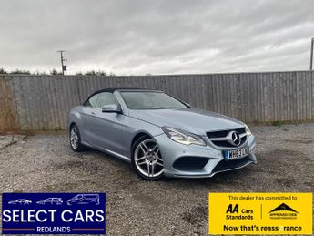 Mercedes E Class 3.0 E350d V6 BlueTEC AMG Sport Cabriolet 2dr Diesel G-Tronic+ Eu
