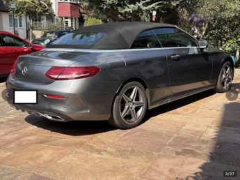 Mercedes-Benz C Class 2.0 C200 AMG Line Cabriolet 2dr Petrol G-Tronic+ Euro 6 (s/s) (1