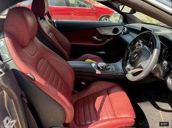 Mercedes-Benz C Class 2.0 C200 AMG Line Cabriolet 2dr Petrol G-Tronic+ Euro 6 (s/s) (1