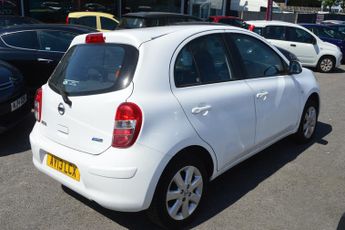 Nissan Micra 1.2 12V Acenta Hatchback 5dr Petrol Manual Euro 5 (80 ps)