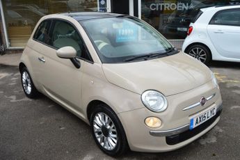 Fiat 500 1.2 Lounge Hatchback 3dr Petrol Manual Euro 6 (s/s) (69 bhp)
