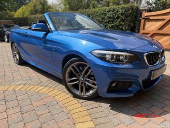 BMW 2 Series 2.0 220i M Sport Convertible 2dr Petrol Auto Euro 6 (s/s) (184 p