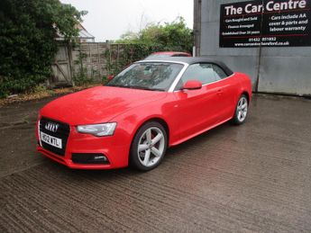 Audi A5 Cabriolet 2.0 TFSI S line Convertible 2dr Petrol Multitronic Euro 5 (s/s) 