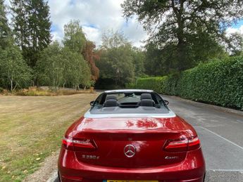 Mercedes-Benz E Class 3.0 E350d V6 AMG Line (Premium) Cabriolet 2dr Diesel G-Tronic+ 4