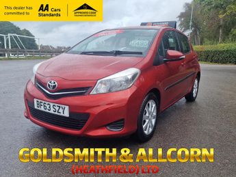 Toyota Yaris 1.33 Dual VVT-i TR Hatchback 5dr Petrol Manual Euro 5 (101 ps)+V