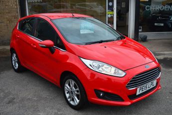 Ford Fiesta 1.25 Zetec Hatchback 5dr Petrol Manual Euro 6 (82 ps)