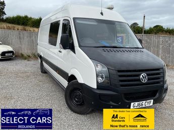 Volkswagen Crafter 2.0 TDI BlueMotion Tech CR35 converted to campervan