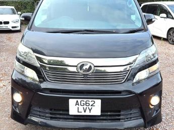 Toyota Vellfire 2.4L - DUAL SUNROOF -  G EDITION-CAPTAIN SEATS-UPGRADED CAR-ULEZ