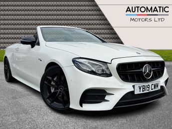 Mercedes E Class 3.0 E53 MHEV EQ Boost AMG Cabriolet 2dr Petrol SpdS TCT 4MATIC+ 