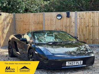 Lamborghini Gallardo 5.0 V10 Spyder EGear 4WD Euro 4 2dr