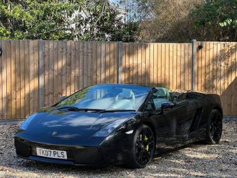 Lamborghini Gallardo 5.0 V10 Spyder EGear 4WD Euro 4 2dr