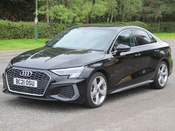 Audi A3 1.0 TFSI 30 S line Saloon 4dr Petrol S Tronic Euro 6 (s/s) (110 
