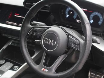 Audi A3 1.0 TFSI 30 S line Saloon 4dr Petrol S Tronic Euro 6 (s/s) (110 