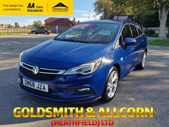Vauxhall Astra 1.4i Turbo GPF SRi Sports Tourer 5dr Petrol Auto Euro 6 (s/s) (1