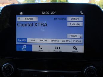 Ford Fiesta 1.0T EcoBoost Zetec Hatchback 5dr Petrol Auto Euro 6 (s/s) (100 