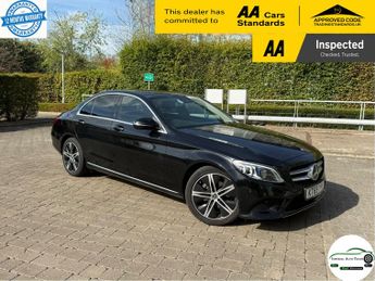 Mercedes C Class 1.5 C200 MHEV EQ Boost Sport (Premium) Saloon 4dr Petrol G-Troni