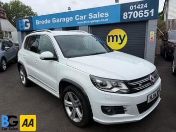 Volkswagen Tiguan 2.0 TDI BlueMotion Tech R-Line SUV 5dr Diesel DSG 4WD Euro 5 (s/