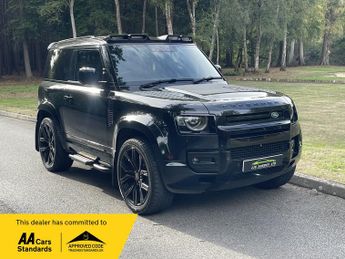 Land Rover Defender 90 3.0 D200 MHEV S SUV 3dr Diesel Auto 4WD Euro 6 (s/s) (200 ps)