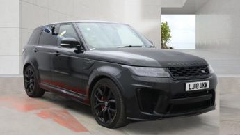 Land Rover Range Rover Sport 5.0 P575 V8 SVR SUV 5dr Petrol Auto 4WD Euro 6 (s/s) (575 ps)