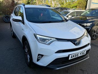 Toyota RAV4 2.5 VVT-h Excel SUV 5dr Petrol Hybrid CVT 4WD Euro 6 (s/s) (Safe