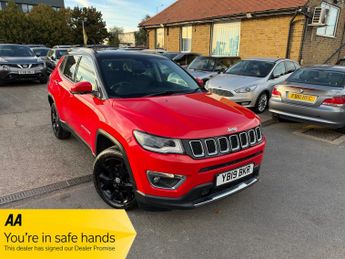 Jeep Compass 1.4T MultiAirII Limited SUV 5dr Petrol Auto 4WD Euro 6 (s/s) (17