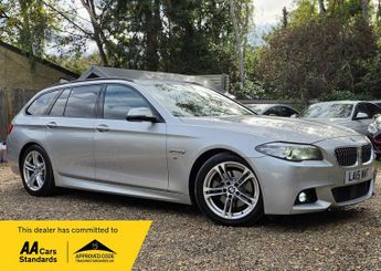 BMW 5 Series 2.0 520i M Sport Touring 5dr Petrol Auto Euro 6 (s/s) (184 ps)